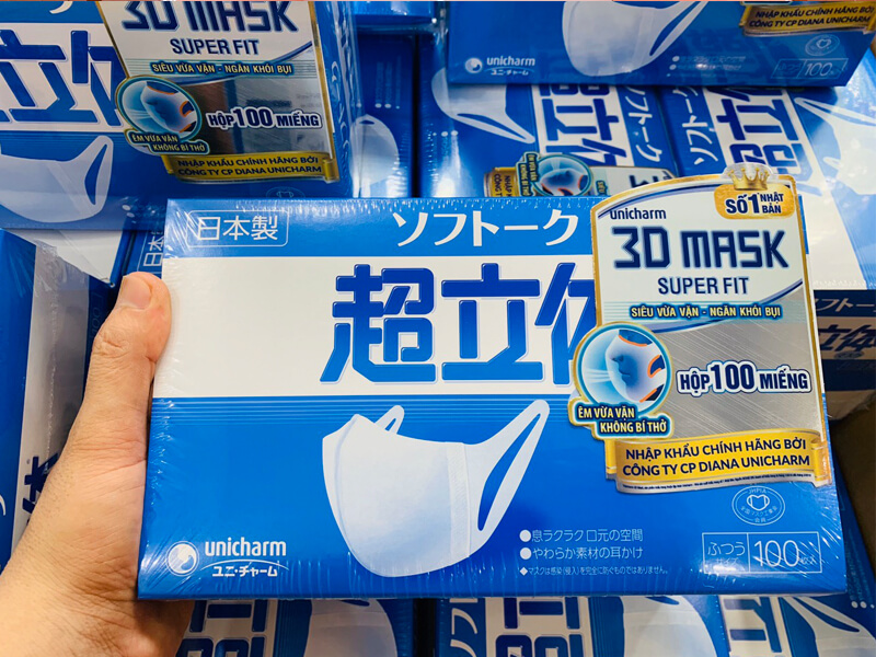 Unicharm Nhật Bản - thương hiệu khẩu trang y tế chất lượng