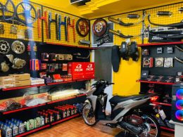 cửa hàng đồ chơi xe máy ở Nha Trang