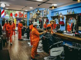 tiệm cắt tóc nam đẹp ở Quy Nhơn
