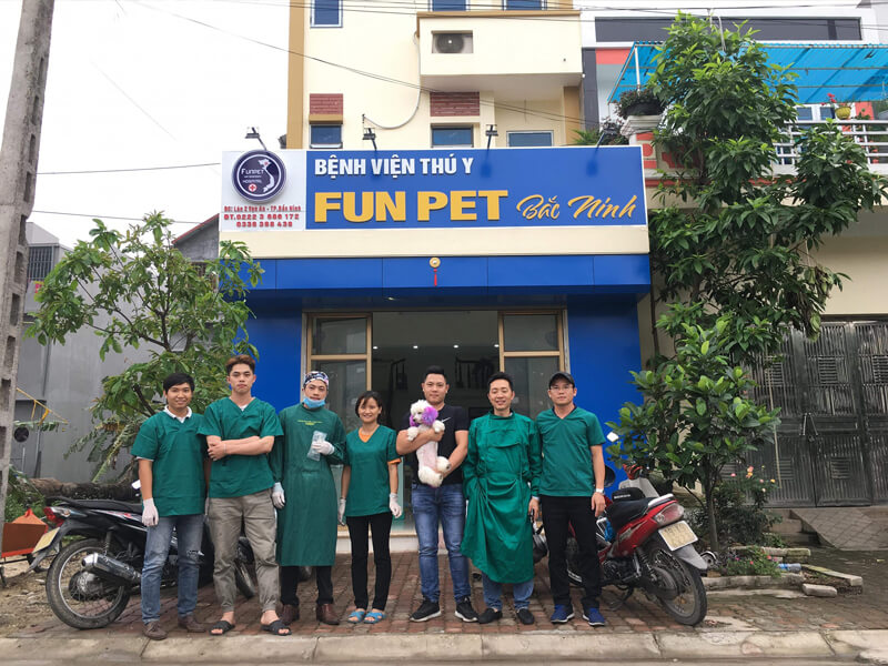 Bệnh viện thú y Funpet - Phòng khám thú y tại Bắc Ninh
