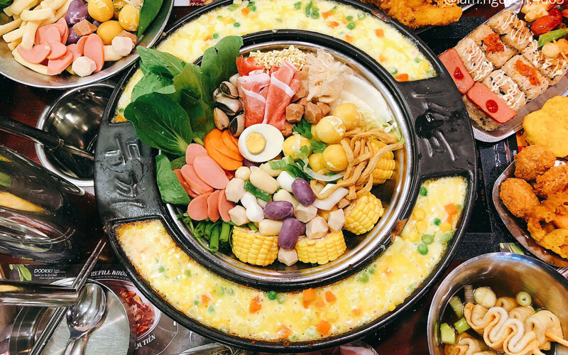 Dookki Việt Nam - Quán buffet nổi tiếng ở Vũng Tàu